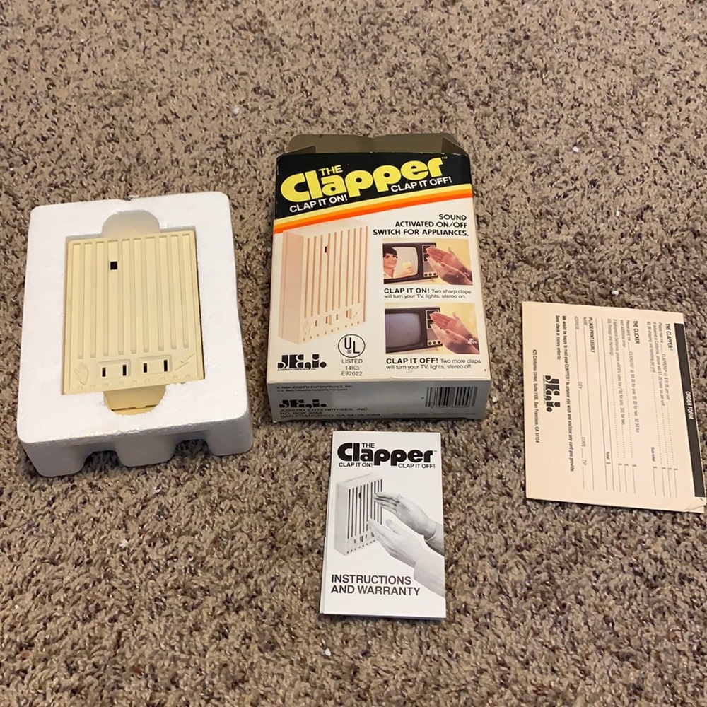 The Clapper Vintage 1984 Model